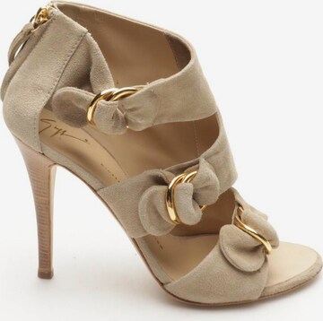 Giuseppe Zanotti Sandals & High-Heeled Sandals in 39,5 in Brown: front