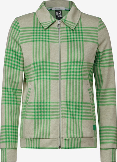 CECIL Between-Season Jacket in Grey / Green, Item view