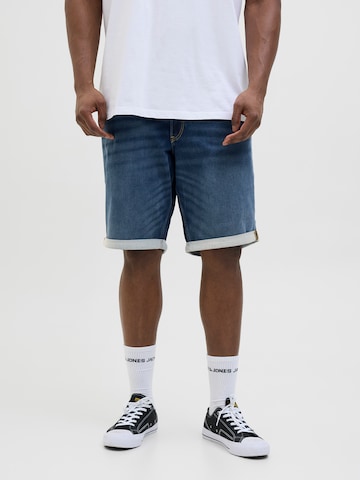 Regular Jean 'JJIRICK JJICON' Jack & Jones Plus en bleu : devant