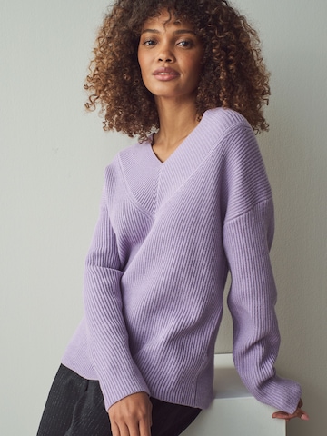 Next Sweater in Purple