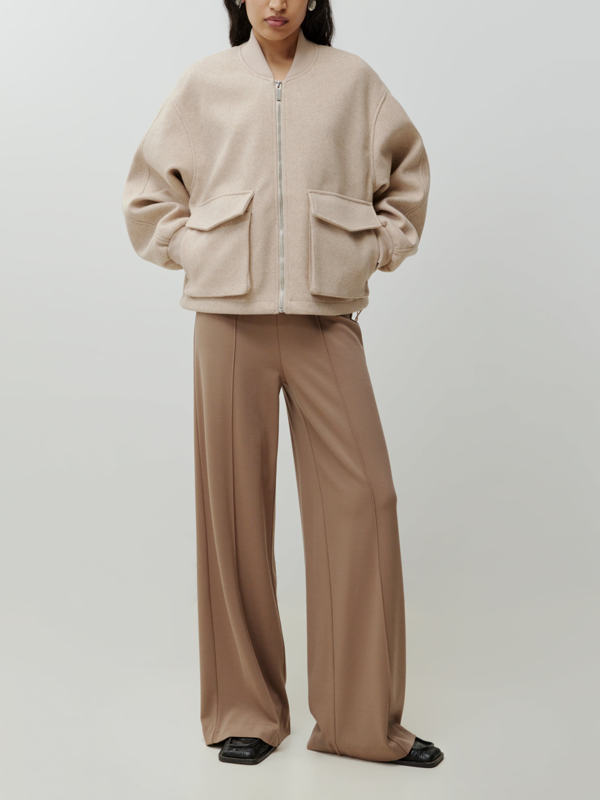 EDITED Producten Tussenjas 'Monisha' Bruin gemêleerd