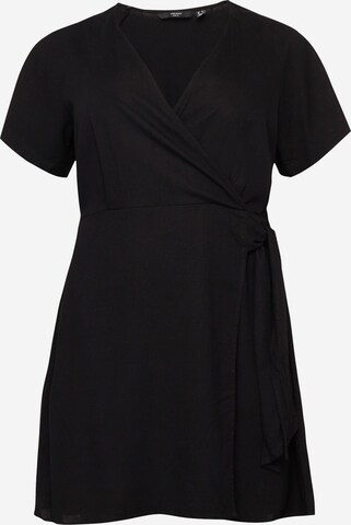 Robe 'Mymilo' Vero Moda Curve en noir : devant