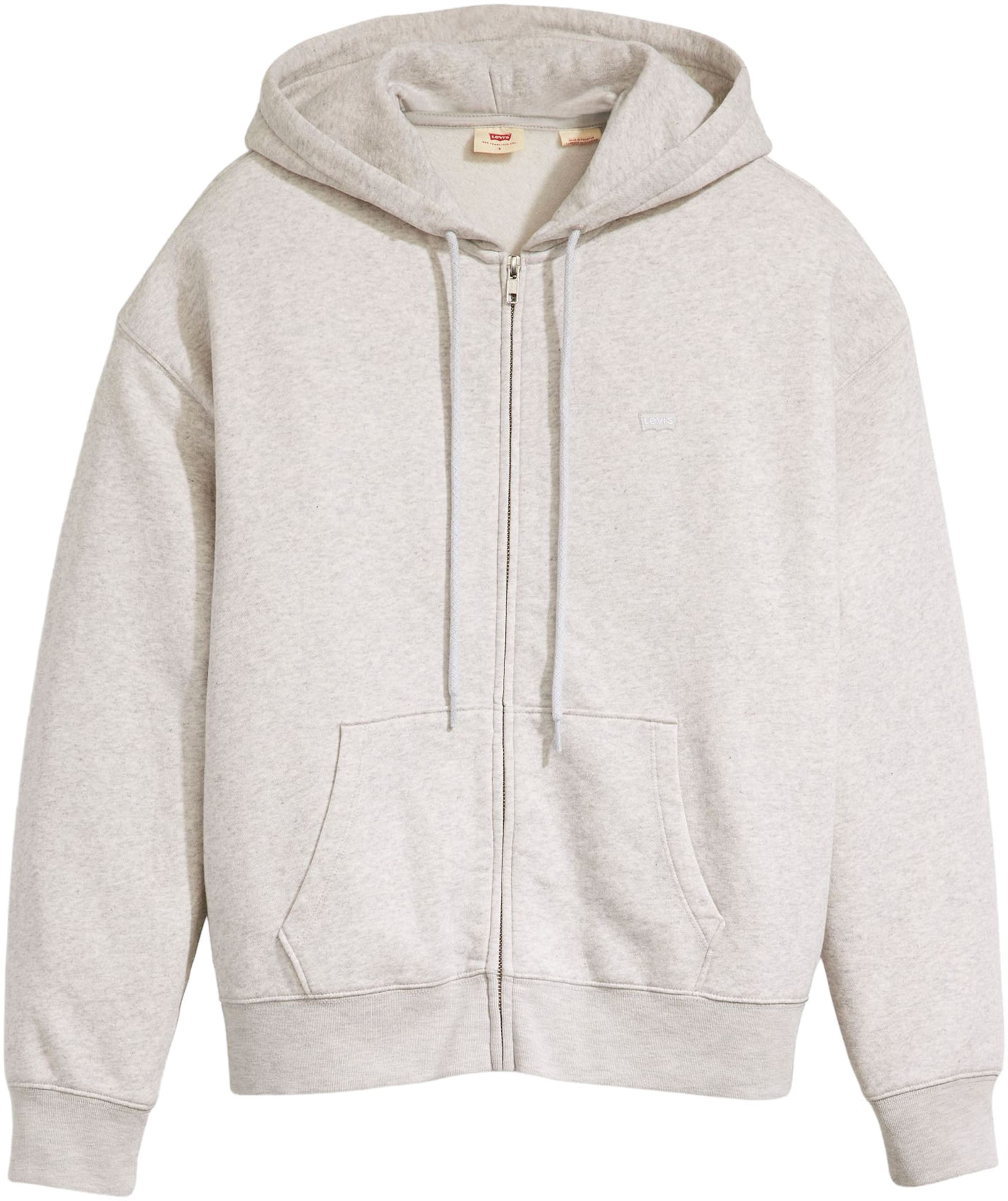 LEVI'S ® Zip-Up Hoodie 'Everyday' in Light grey, Item view