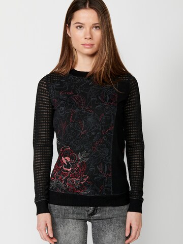 KOROSHI Shirt in Black: front