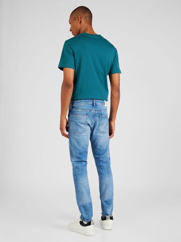 Coupe slim Jean Calvin Klein Jeans en bleu