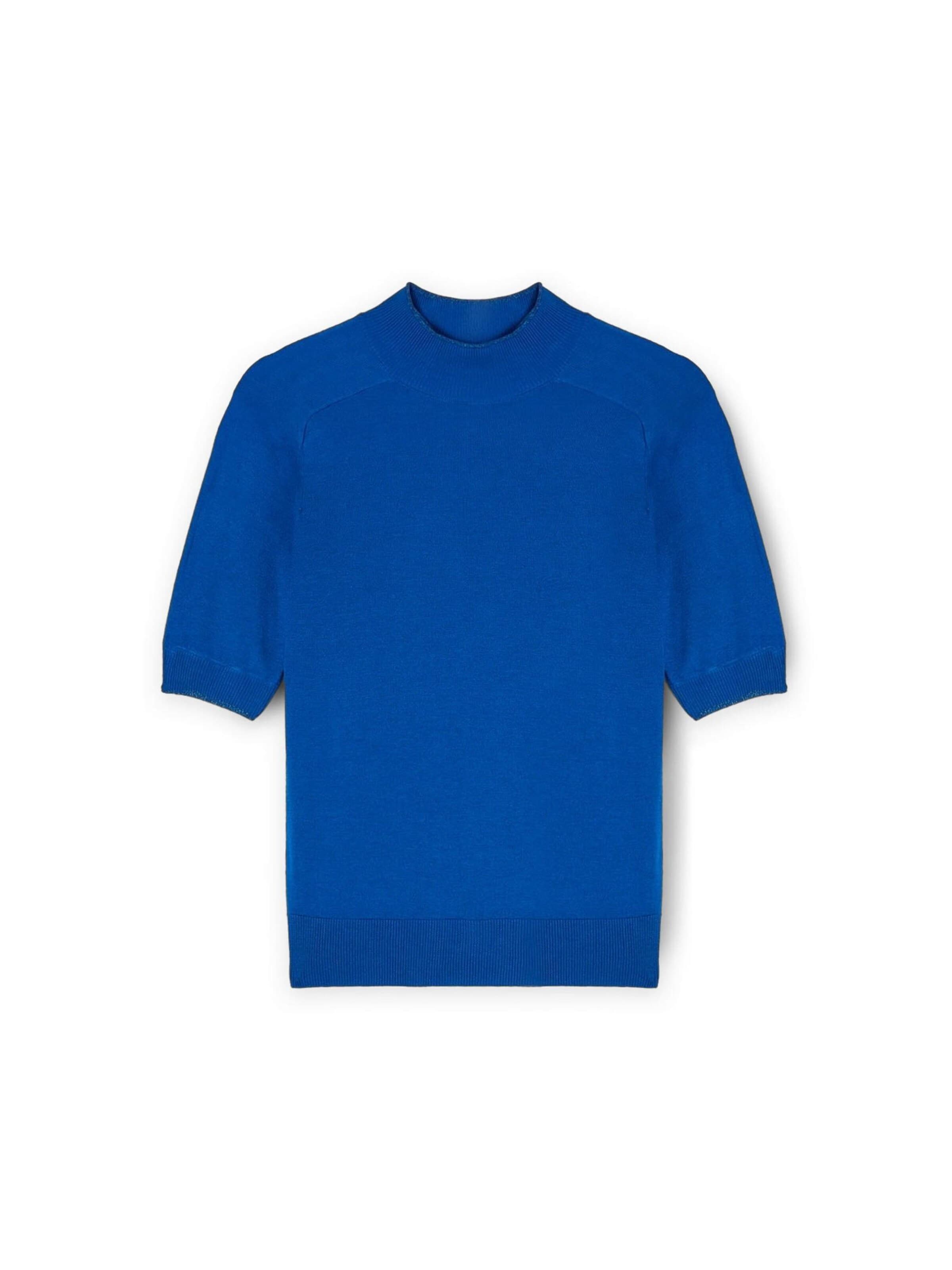 Pull-over MOTIVI en bleu : devant