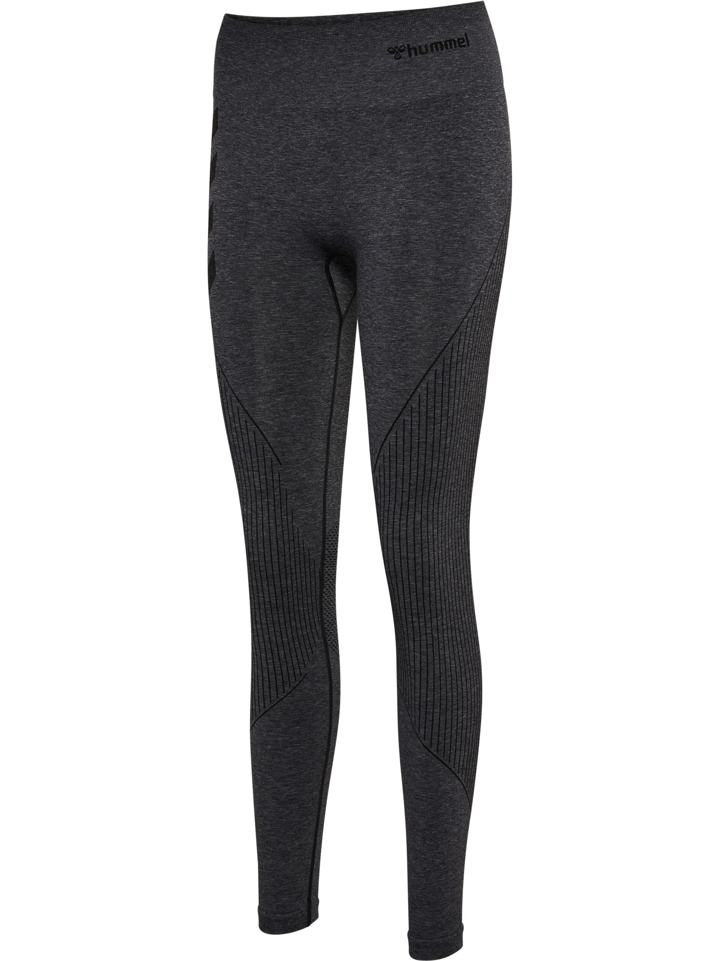 Hummel Skinny Sporthose 'Hana' in Schwarz