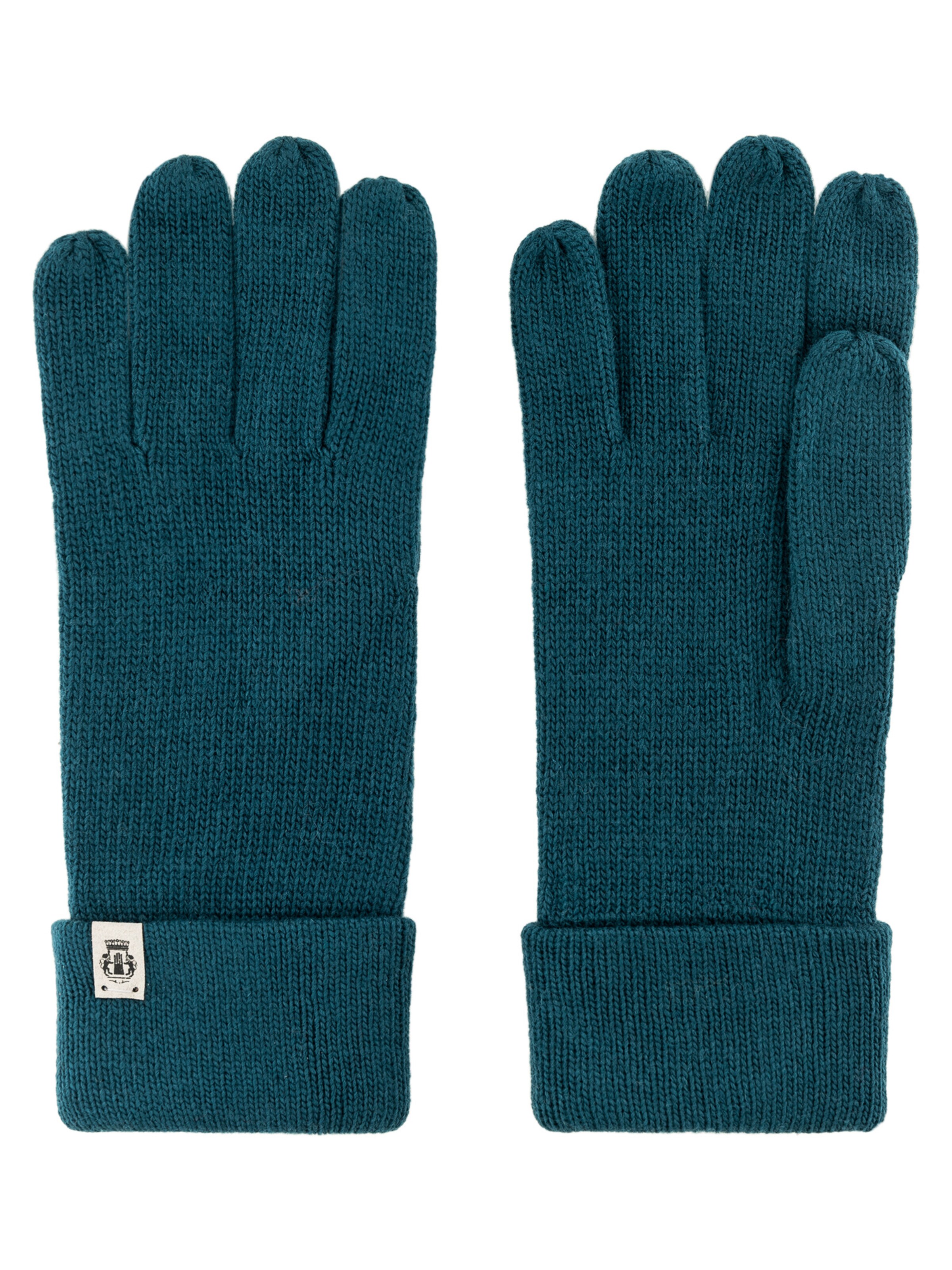 Roeckl Vingerhandschoenen in Groen: voorkant