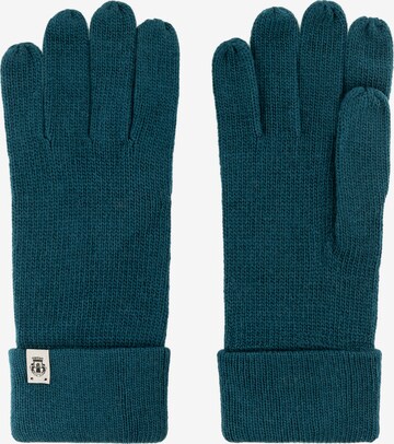 Roeckl Vingerhandschoenen in Groen: voorkant