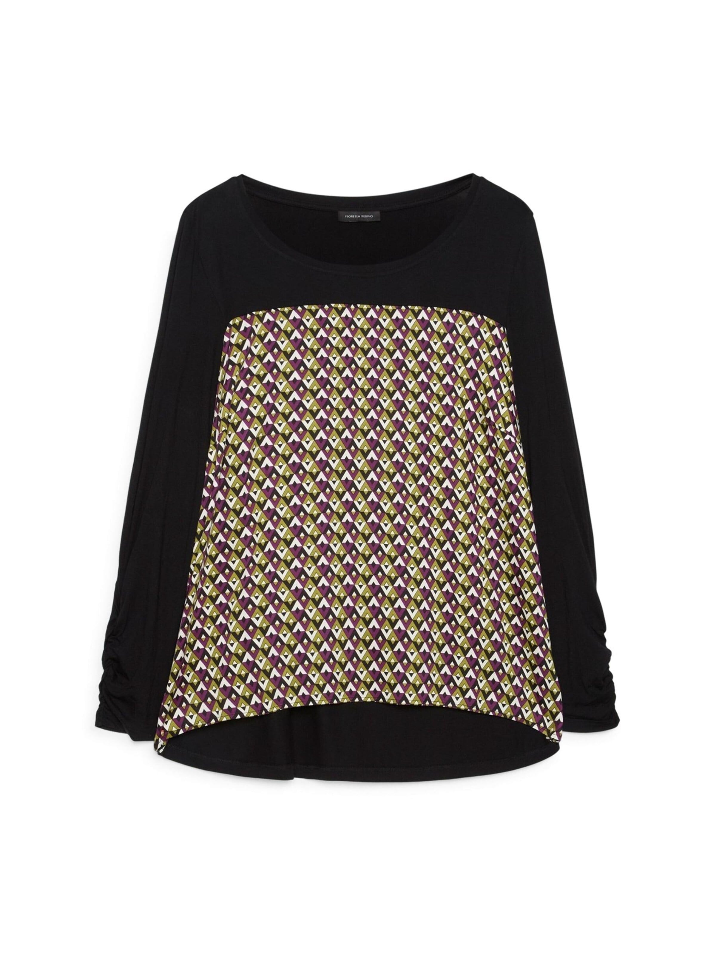 Top di Fiorella Rubino in nero: frontale
