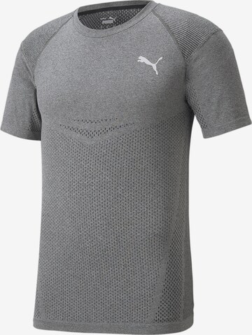 PUMA Performance Shirt 'EVOKNIT' in Grey: front
