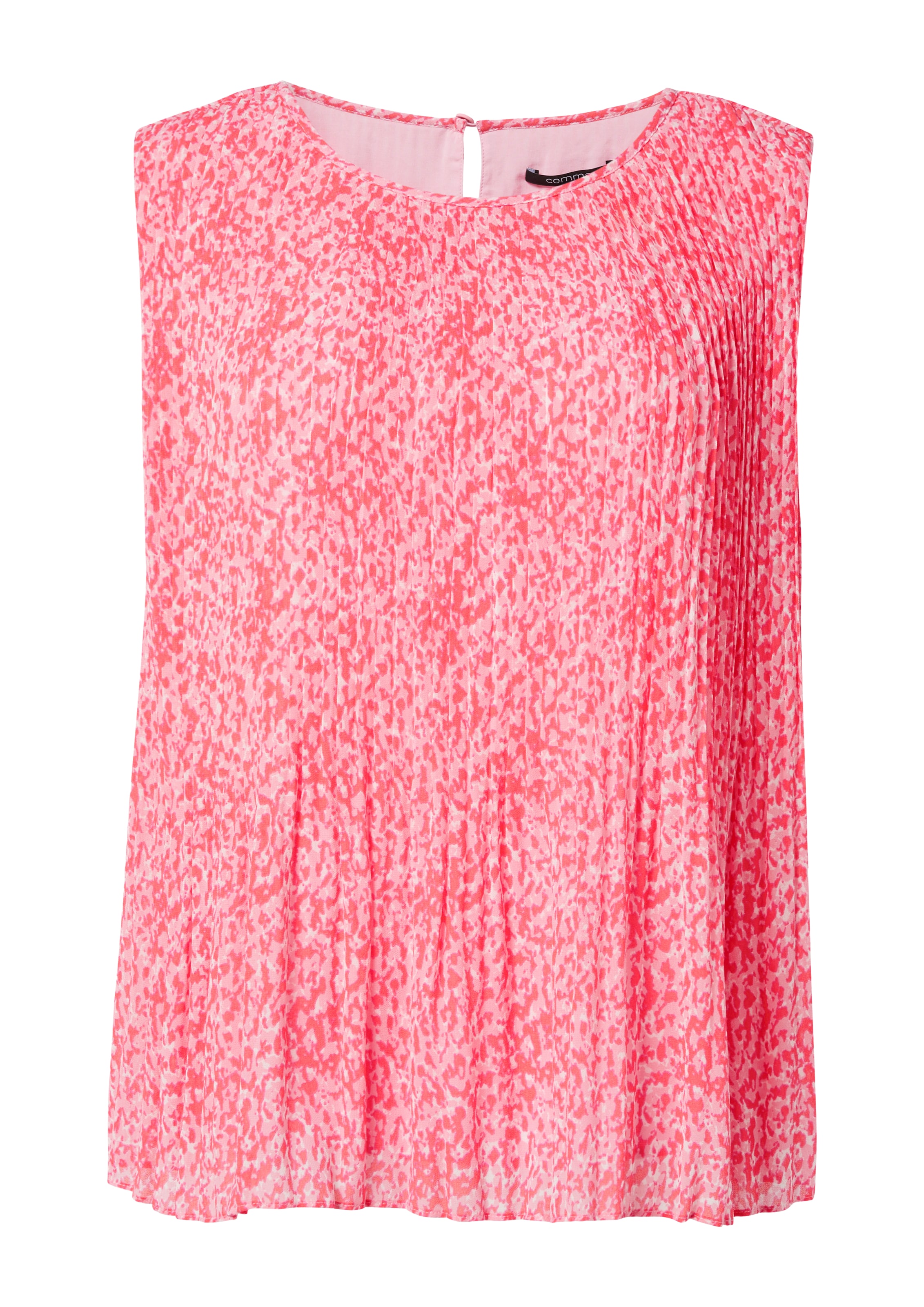 COMMA Bluzka w kolorze różowy: przód