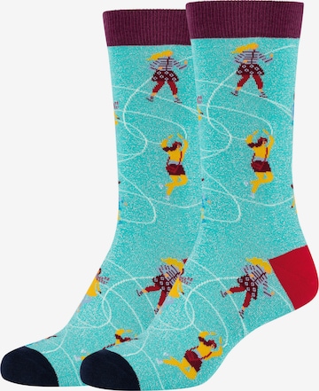 FUN Socks Socks 'Iceskating Ladies' in Mixed colors: front