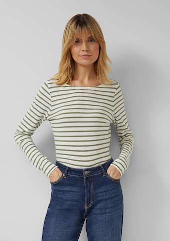 T-shirt s.Oliver en vert : devant