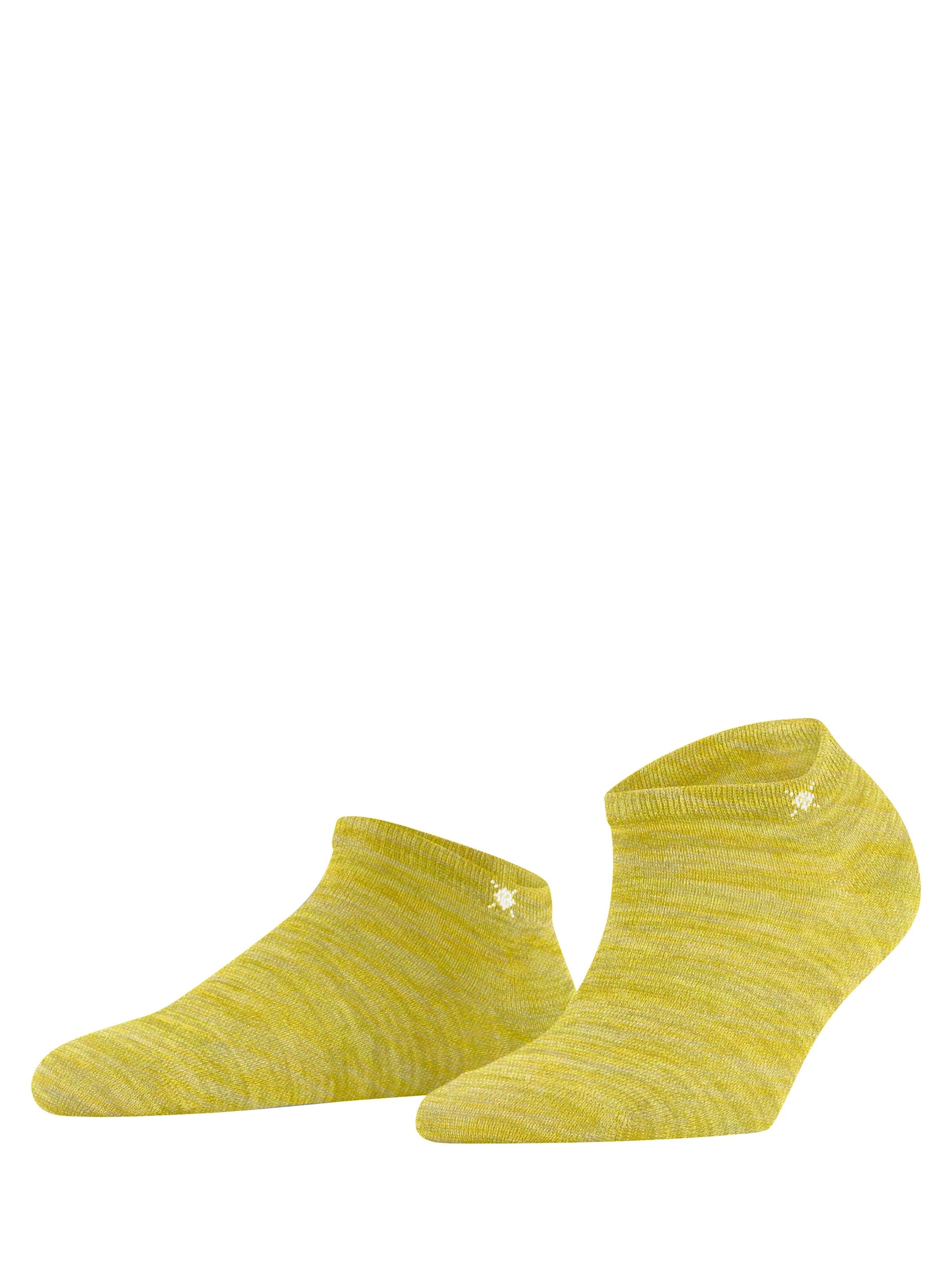 BURLINGTON Ankle Socks 'Soho Vibes' in Yellow: front
