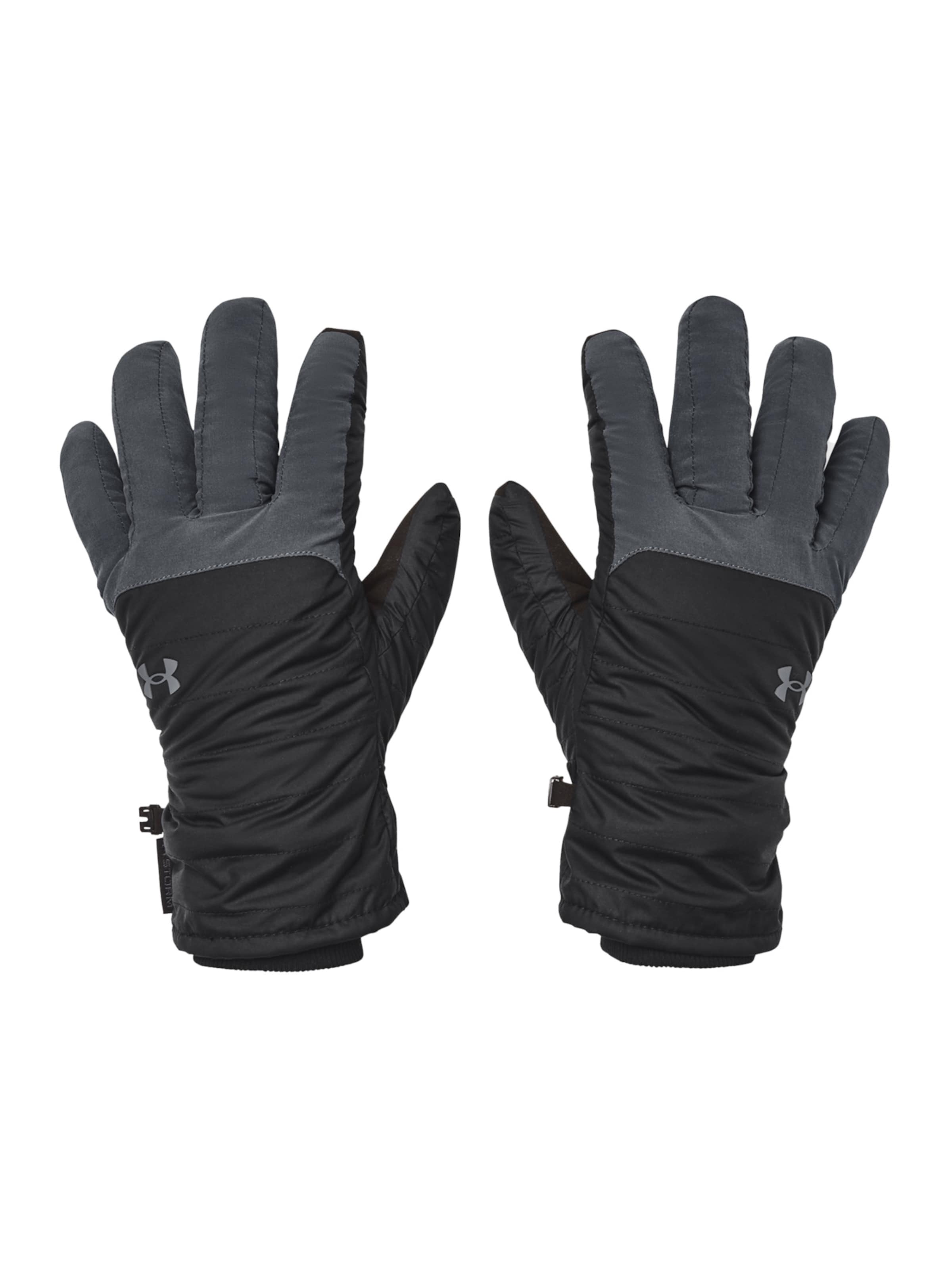 UNDER ARMOUR Sporthandschoenen in Zwart: voorkant