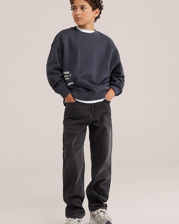 WE Fashion - Sweatshirt em cinzento
