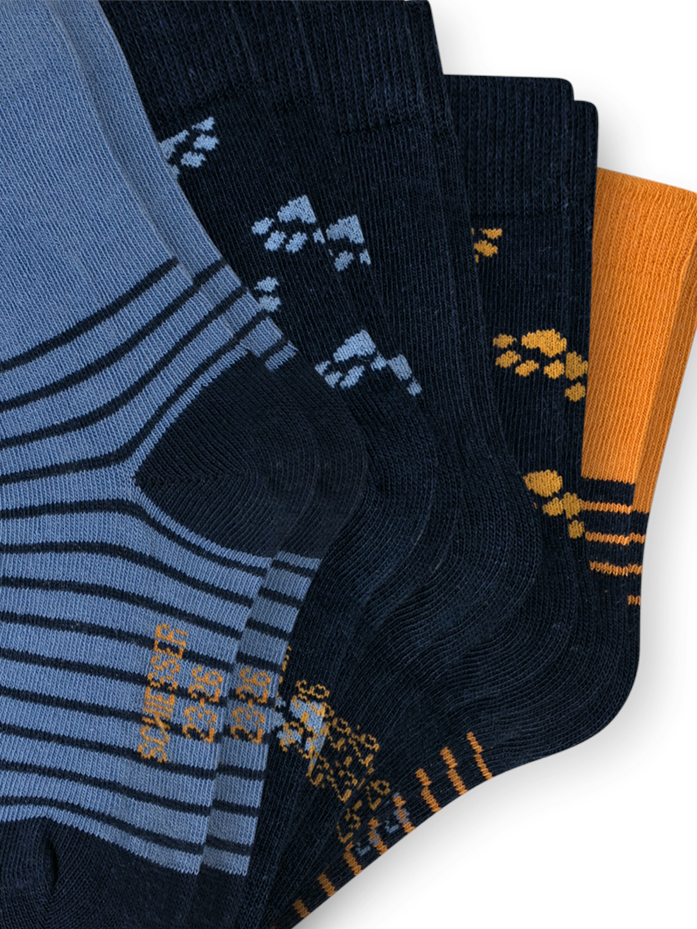 SCHIESSER Socken 'Badger' in Blau