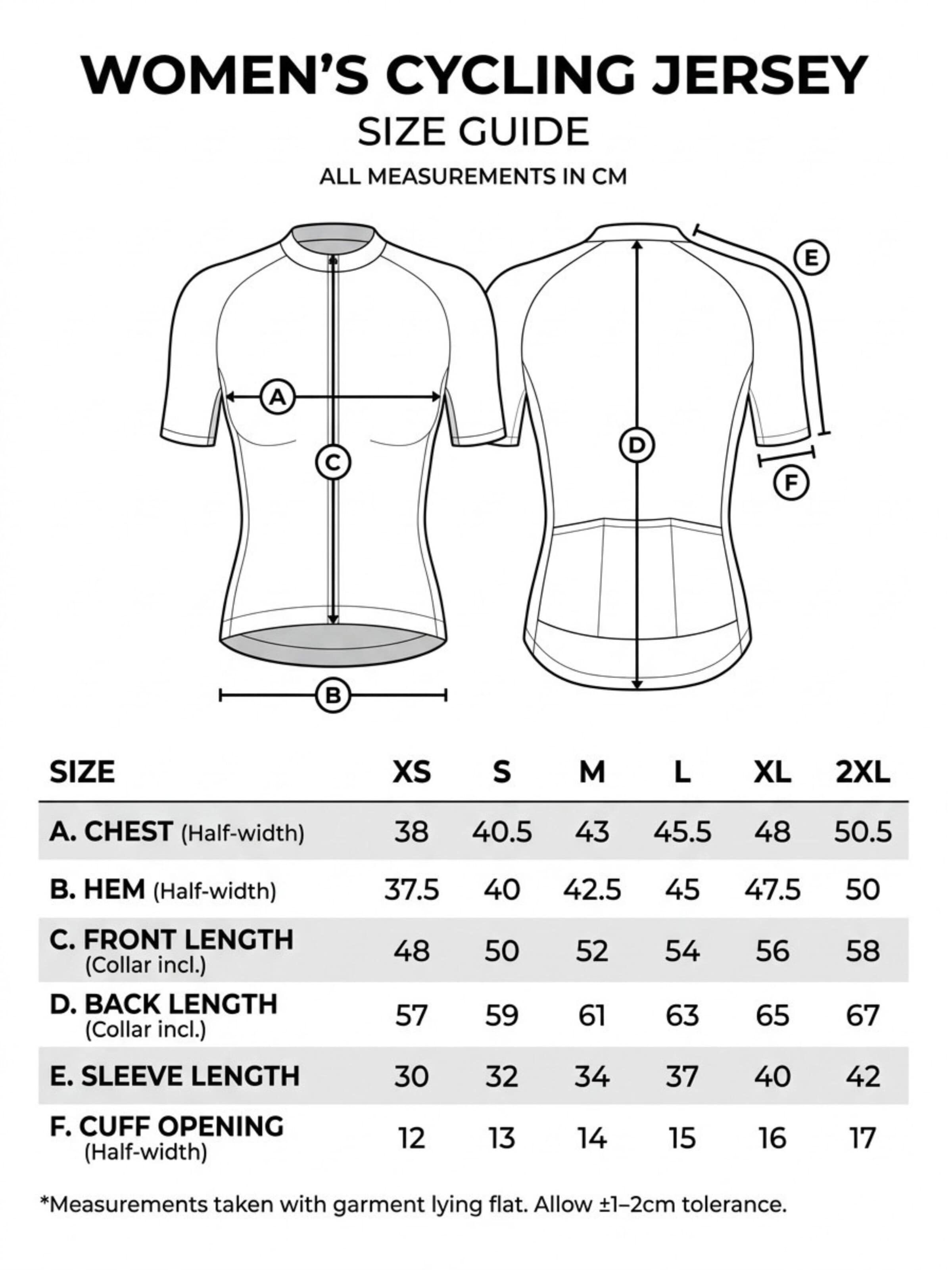 WULIBIKE - Camiseta en blanco