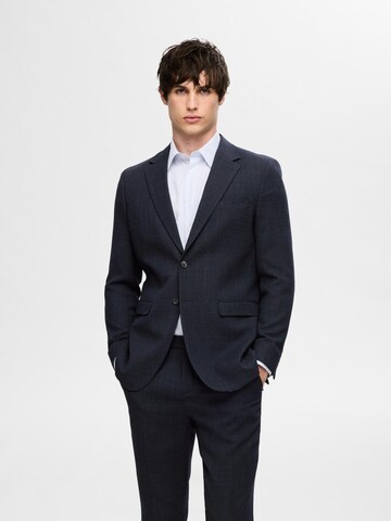 SELECTED HOMME Slim Fit Sakko 'SLHOasis' in Blau: predná strana