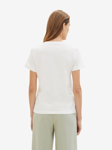 T-shirt TOM TAILOR en blanc