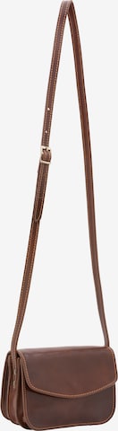 Viola Castellani Crossbody Bag in Brown: front