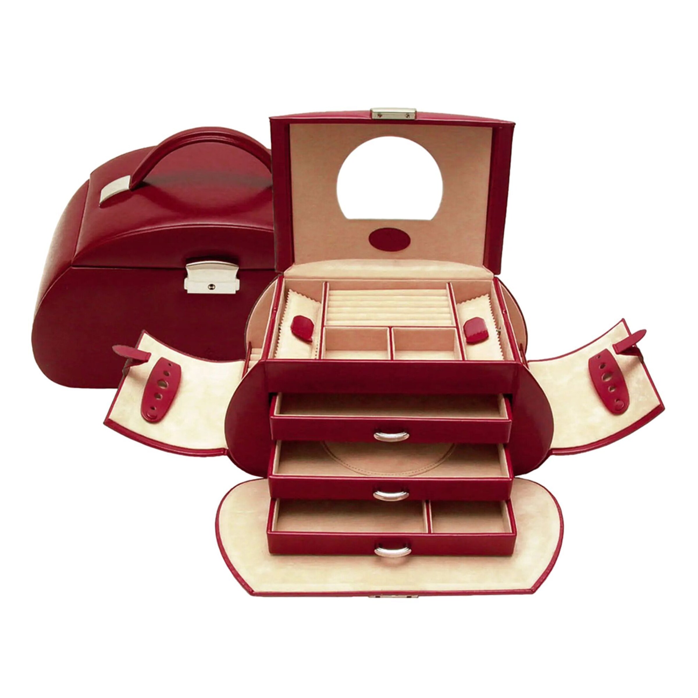 Portagioie 'Merino' di WINDROSE in rosso