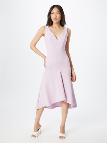 Robe de cocktail 'DELANA' WAL G. en violet : devant