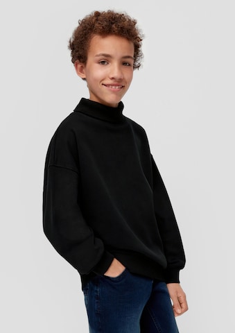 s.Oliver Sweatshirt in Black: front