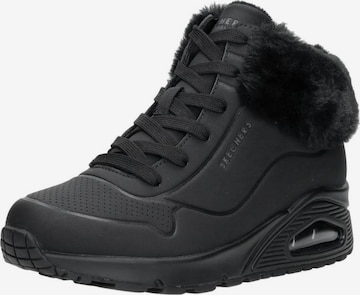 SKECHERS Sneakers 'Uno' in Zwart: voorkant