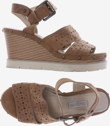bugatti Sandals & High-Heeled Sandals in 36 in Brown: front