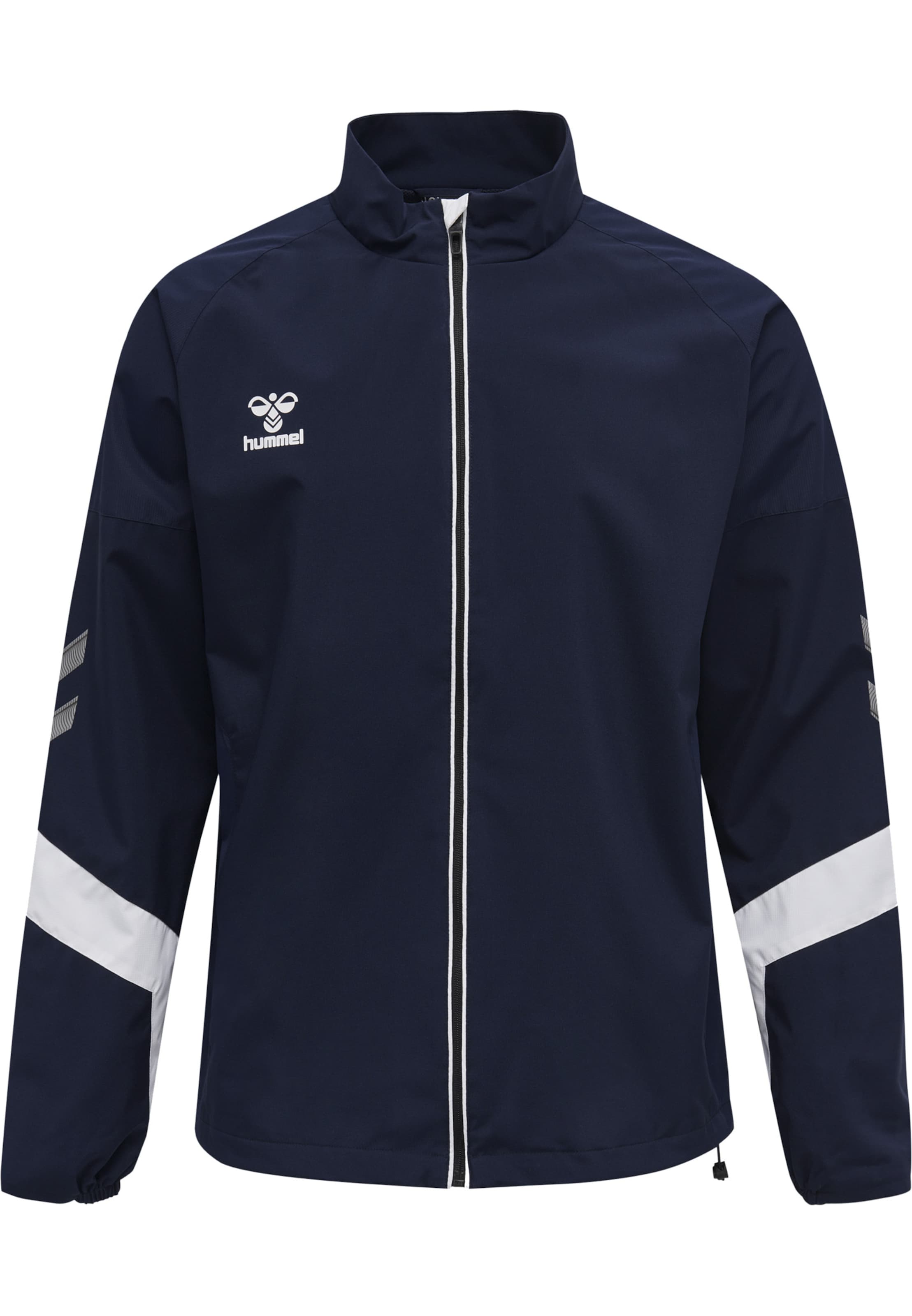 Hummel Trainingsjacke 'Lead' in Blau: Vorderseite