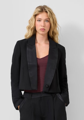 QS Blazer in Black: front