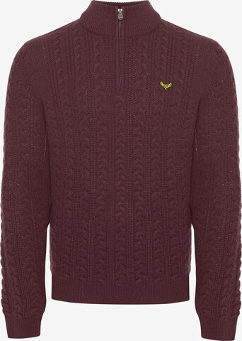 Threadbare Pullover 'Swindon' in Rot: predná strana