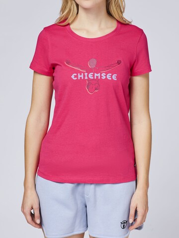 CHIEMSEE Shirt ' mit Logo und Jumper ' in Pink