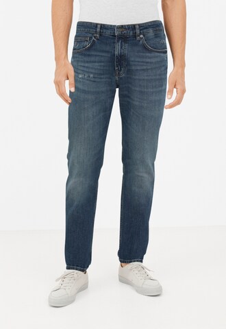 BOSS Orange Regular Jeans in Blau: Vorderseite