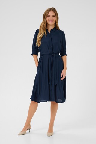 Kaffe Blousejurk 'Emine' in Blauw