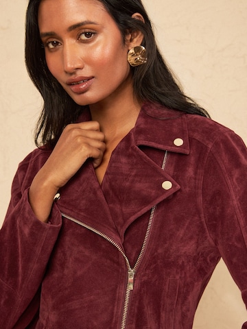 love & roses - Chaqueta de entretiempo en lila