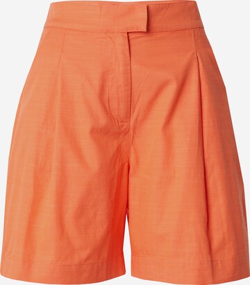 FRENCH CONNECTION Regular Pleat-front trousers 'ALANIA' in Orange: front