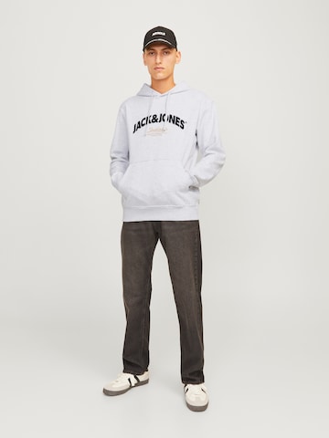 JACK & JONES Sweatshirt 'JORBRONX' in White