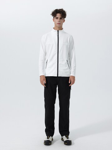 YOUTHUP Sportstrickjacke in Weiß