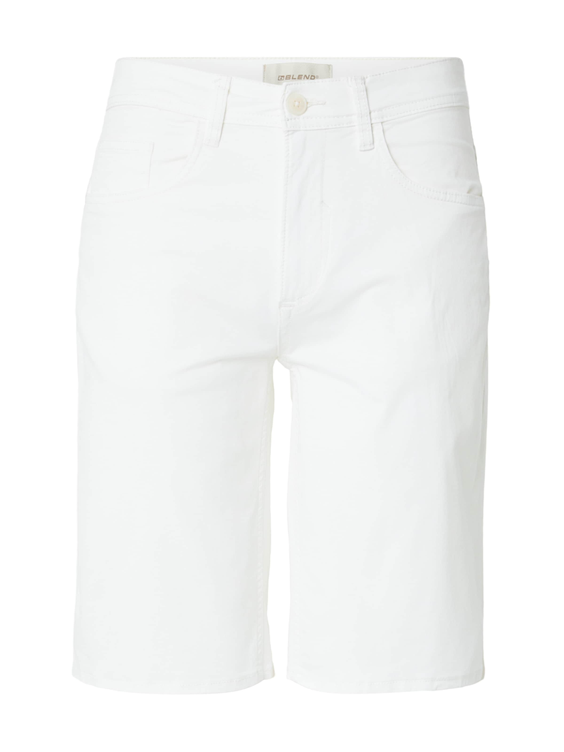 BLEND Regular Pants 'BHMORGAN' in White: front