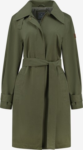 MGO Raincoat 'Pippa' in Green: front