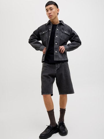 JACK & JONES Baggy Shorts in Schwarz