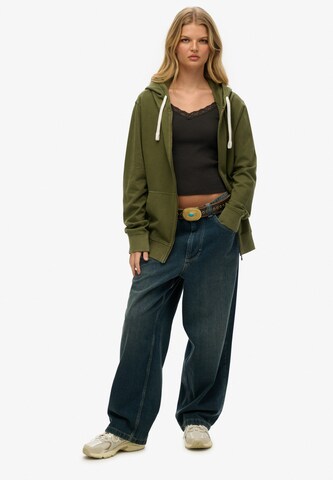 Veste de survêtement 'Essential' Superdry en vert