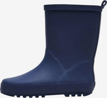 MANGO KIDS Rubber Boots 'Nico' in Blue: front