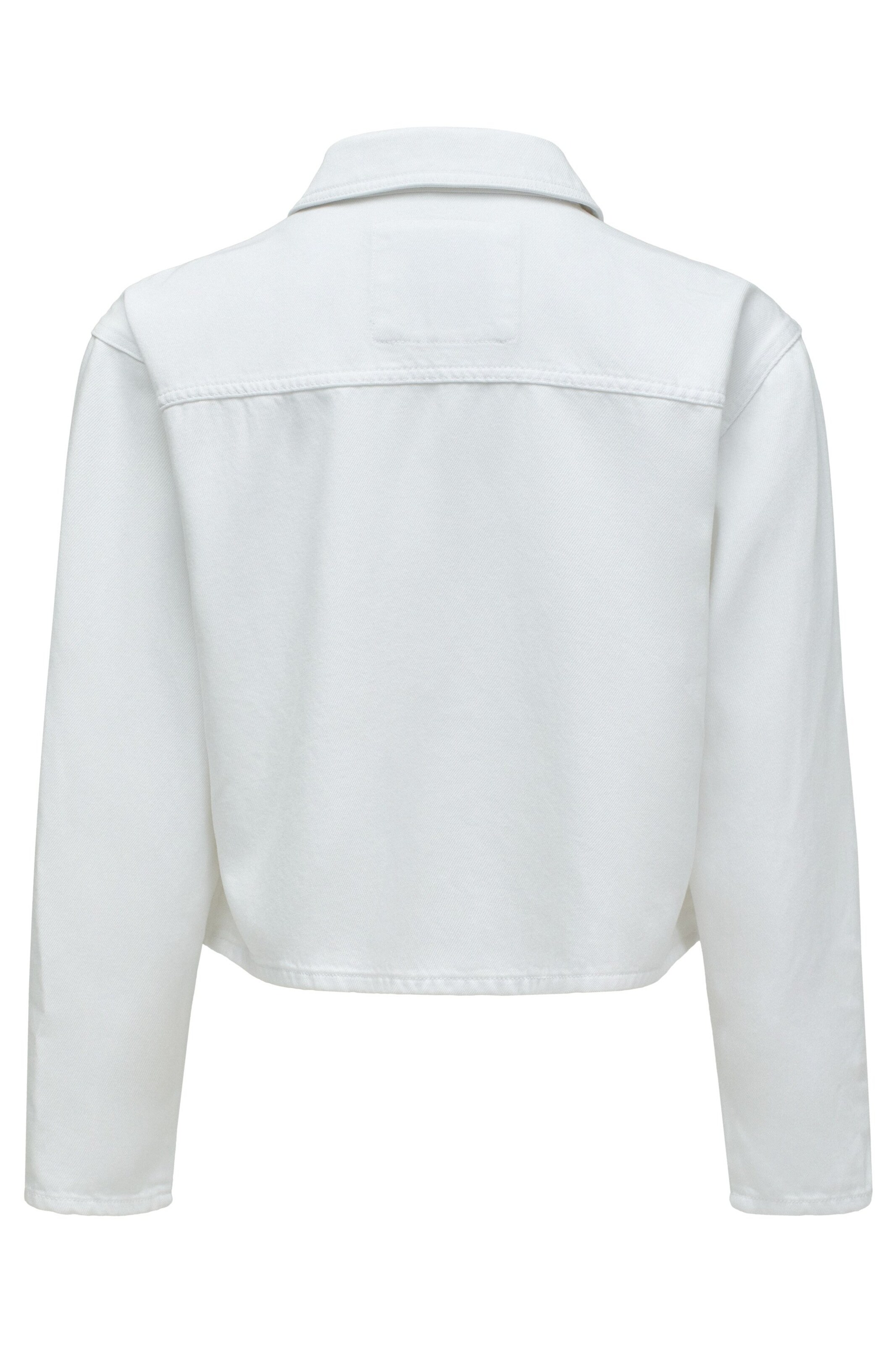 Salsa Jeans Tussenjas in Wit