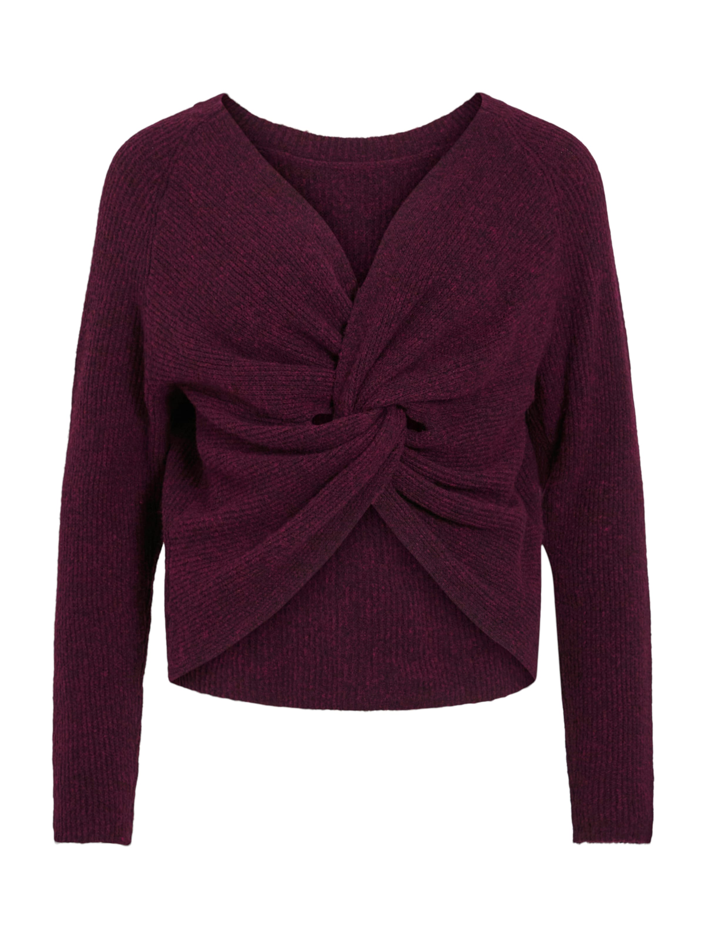 VILA Sweater 'VIOSAJA' in Purple: front