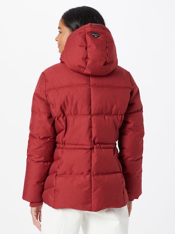 Ragwear Winter jacket 'Calena' in Red