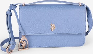 Borsa a spalla di U.S. POLO ASSN. in blu: frontale